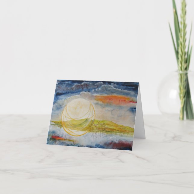 Noteringskort "Harvest Måne" Kort (Framsida)