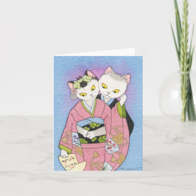 Noteringskort kärlek brev kort (Framsida)