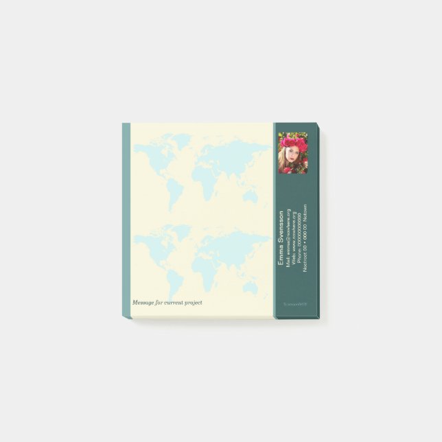 Notes — Connect, World Post-it Block (Framsida)