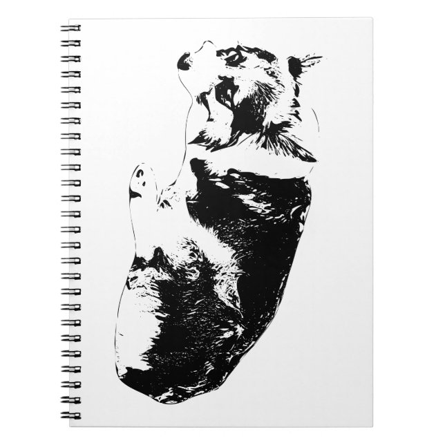 Notes Ink, Tyst Guide Anteckningsbok (Framsidan)