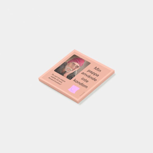 Notes — Kondom Post-it Block (Vinklad)