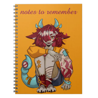 Notes to remember, anime, monster girl anteckningsbok