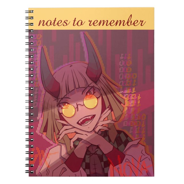 Notes to remember, anime, Nova Anteckningsbok (Framsidan)