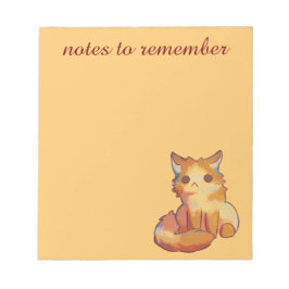 Notes to remember, Cat, kitten, poes Anteckningsblock