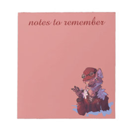 Notes to remember, vos, Fox Anteckningsblock