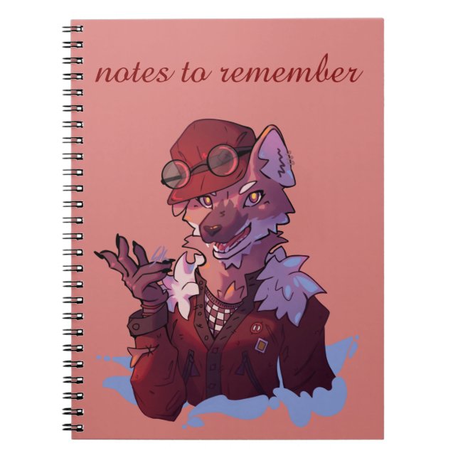 Notes to remember, vos, Fox Anteckningsbok (Framsidan)