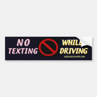 NoTextingWhileDriving Bildekal