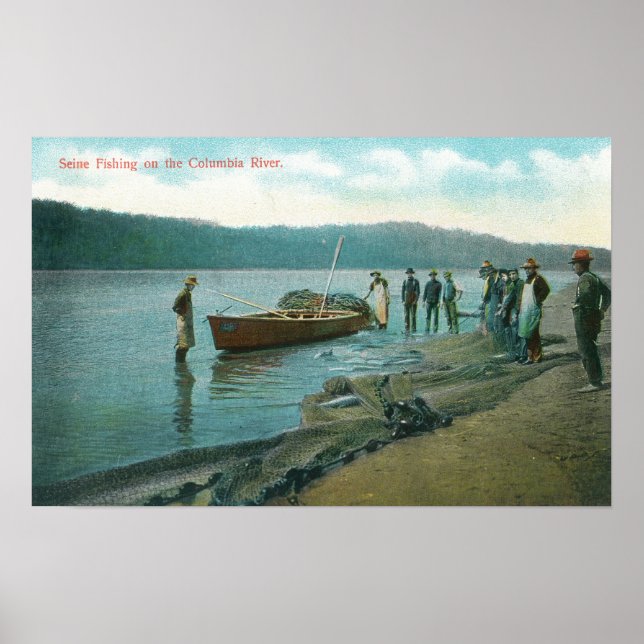 Notfiske på Columbia River, ELLER Poster (Framsidan)