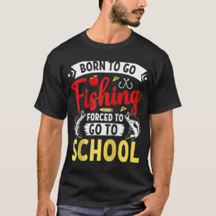 Nötfiske tvingat till skolbussfiskare t shirt