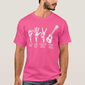 Nothin Beat Ukulele Musician Aloha Hawaii Acoustic T Shirt