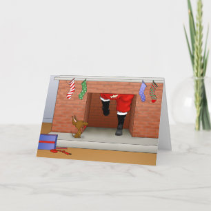 Nothin'Butt A Chihuahua jul Helgkort