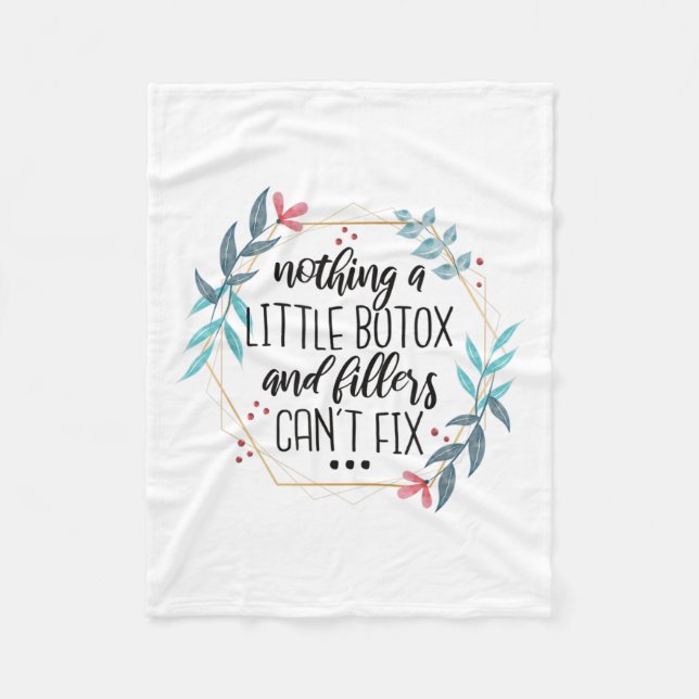 Nothing A Little Botox And Fillers Can't Fix  Fleecefilt (Framsidan)