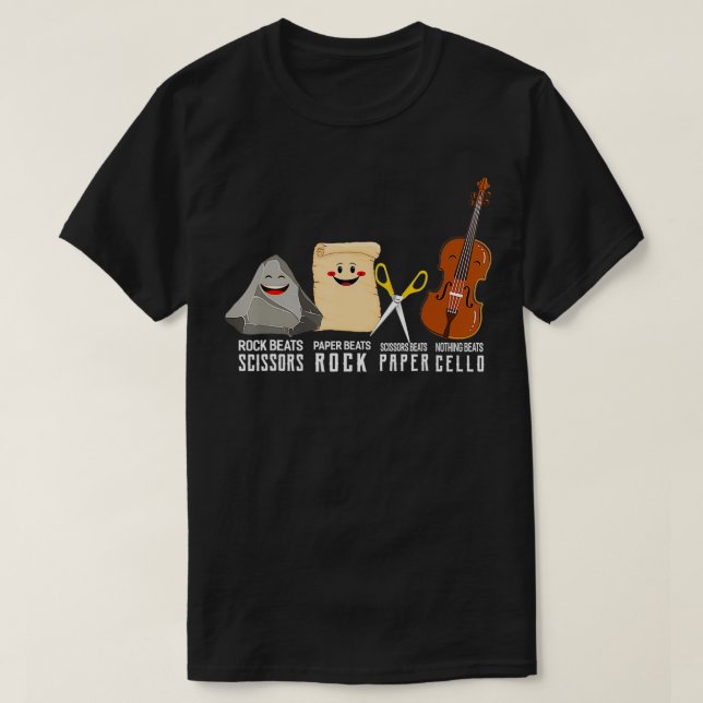 Nothing Beats Cello  Music Apparel Cello s Cello  T Shirt (Design framsida)