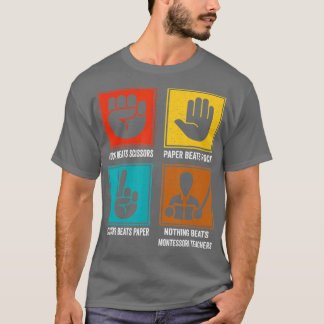 Nothing Beats Montessori Teachers  Montessori Educ T Shirt