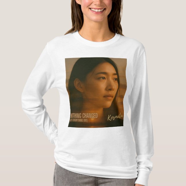 Nothing Changed - Langarmshirt Damen T Shirt (Framsida)