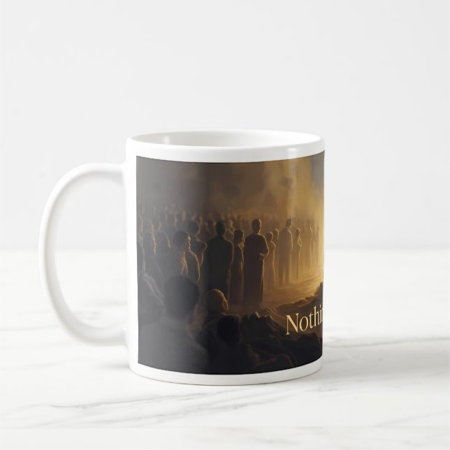 Nothing Else Matters Evig kärlek konst mugg (Vänster)