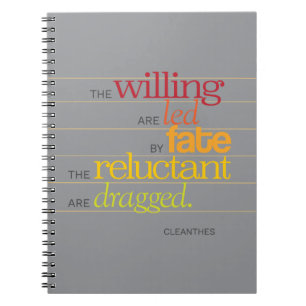 Nothing Endures But Change Journal Anteckningsbok