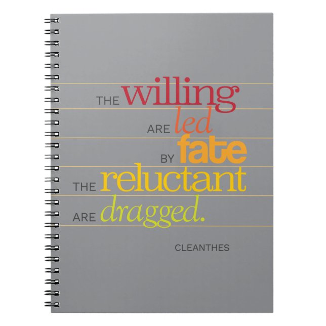 Nothing Endures But Change Journal Anteckningsbok (Framsidan)