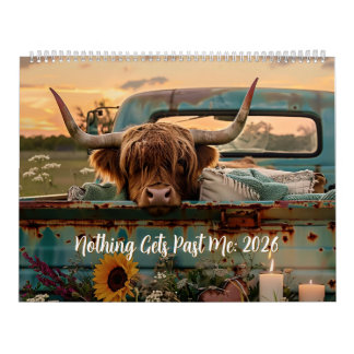 Nothing Gets Past Me 2026  Kalender