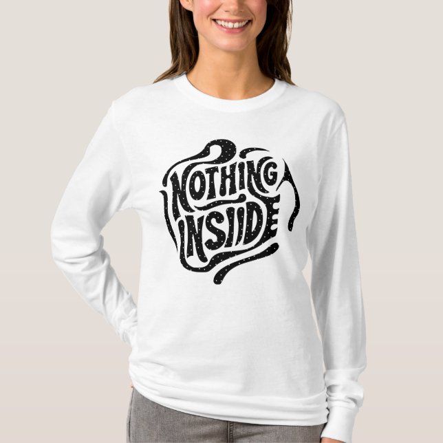 nothing inside t shirt (Framsida)