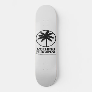Nothing Personal Logotyp Mini Skateboard Bräda 18,5 Cm