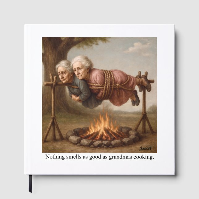 Nothing smells as good as grandmas cooking. gästböcker (Framsida)