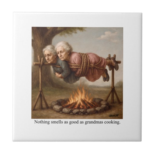 Nothing smells as good as grandmas cooking. kakelplatta (Framsidan)