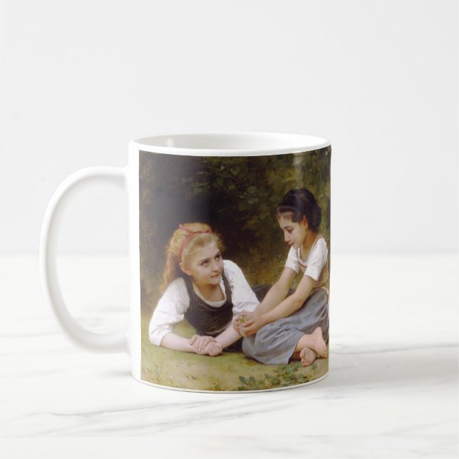 Nötihopsamlarearna (Les Noisettes) 1882 Kaffemugg (Vänster)