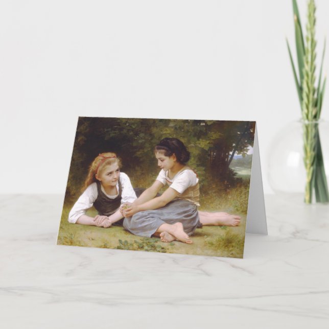 Nötihopsamlarearna, William-Adolphe Bouguereau Kort (Framsida)