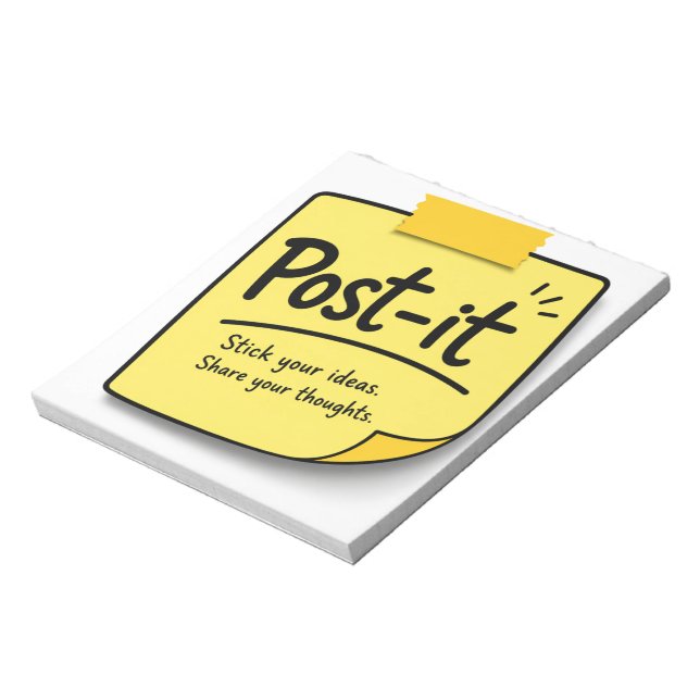 Notis – Kreativa idéer & Proffs "Anteckningsblock" Anteckningsblock (Roterad)