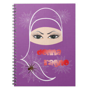 Notizblock Spider Women Anteckningsbok