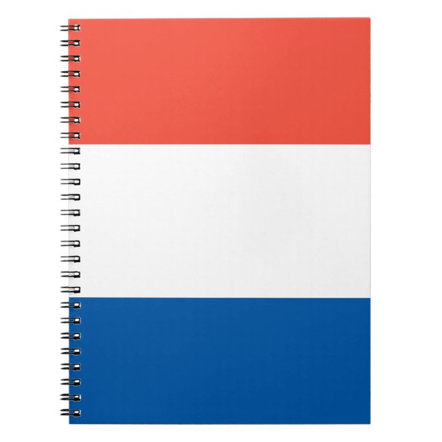 Notizbuch Frankreich Fahne Anteckningsbok (Framsidan)