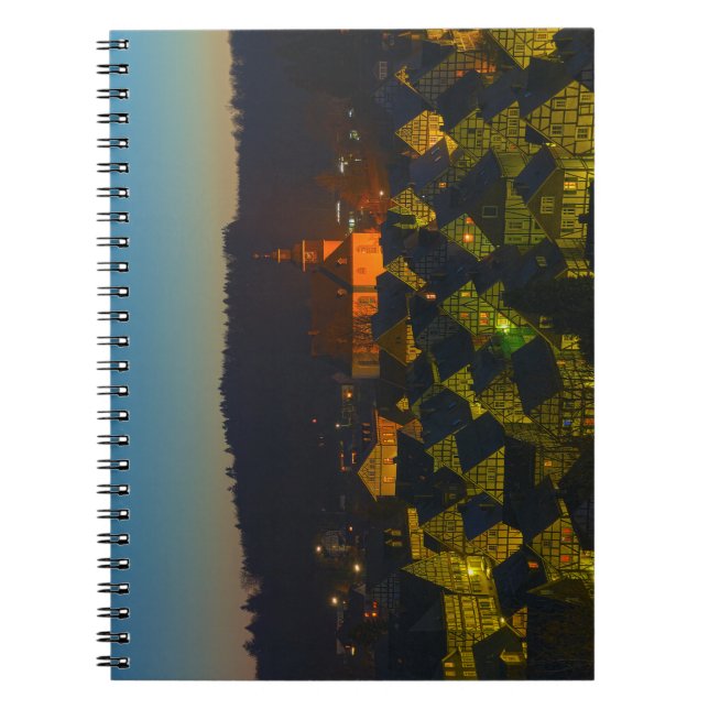 Notizbuch Freudenberg Altstadt Anteckningsbok Med Spiral (Framsidan)