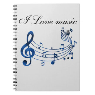 Notizbuch für alle Musikliebhaber! Anteckningsbok