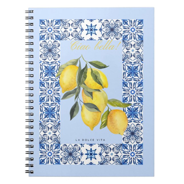 Notizbuch la Dolce Vita Anteckningsbok (Framsidan)