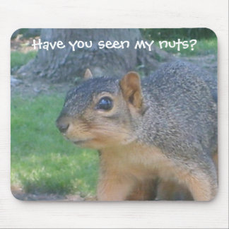 "Nötjägaren" Mousepad Musmatta