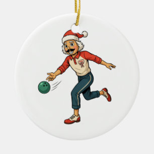 Nötknäckare Holiday Game Thrower Ledig jul   Julgransprydnad Keramik