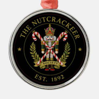 "Nötknäckarsällskapet - Vintagebalett" Julgransprydnad Metall