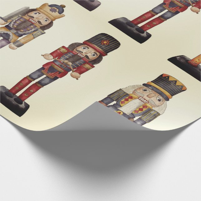   Nötknäppar Trio Julpresentpapper Ark Presentpapper (Hörn)