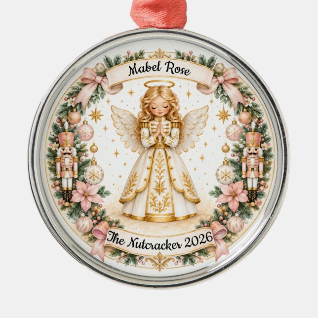 Nötknäpparängel ornament (Framsidan)