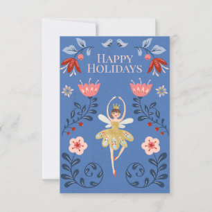 Nötknäpparbalett Anpassad Foto Julkort Inbjudningar