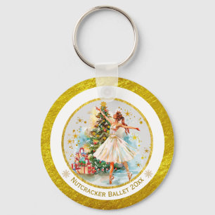 Nötknäpparbalett Ballerina - Julskatt  Nyckelring