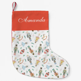 Nötknäppare baby liten julstrumpa