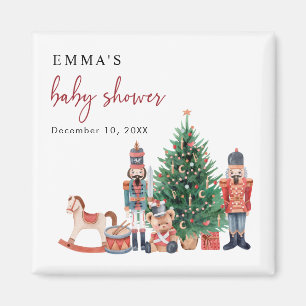 Nötknäppare Baby Shower Magnet