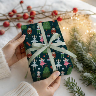 Nötknäppare Balett Jul Presentpapper