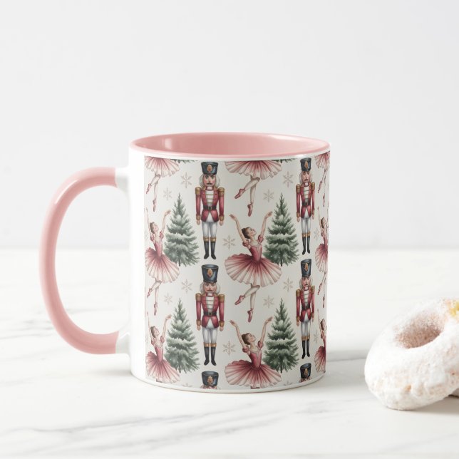 Nötknäppare Ballerina balettdansare julgran  Mugg (Med munk)