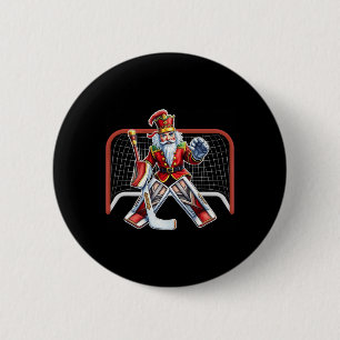Nötknäppare Ishockey Målvakt Juldag Kostym Knapp
