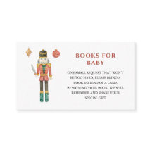 Nötknäppare Jul Baby Shower Bok Begäran