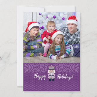 Nötknäppare jul fotokort julkort