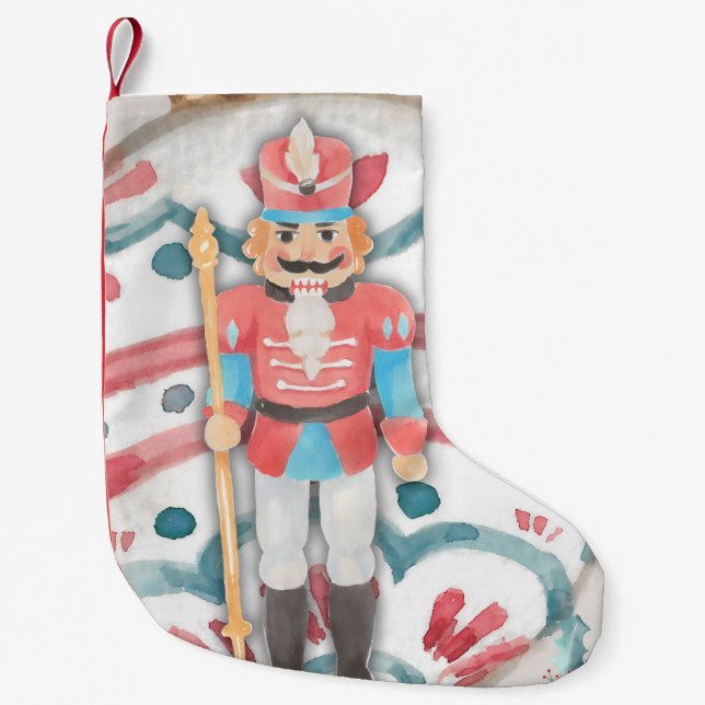 Nötknäppare jul liten julstrumpa (Framsidan)